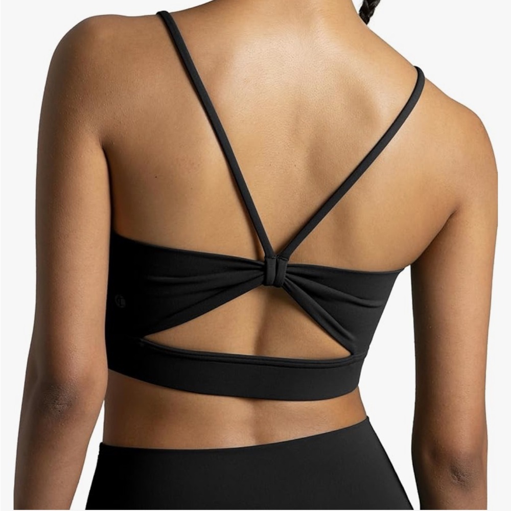 Colorfulkoala Women's Dreamlux Bowknot Strappy Sports Bra Large - Picture 2 of 6